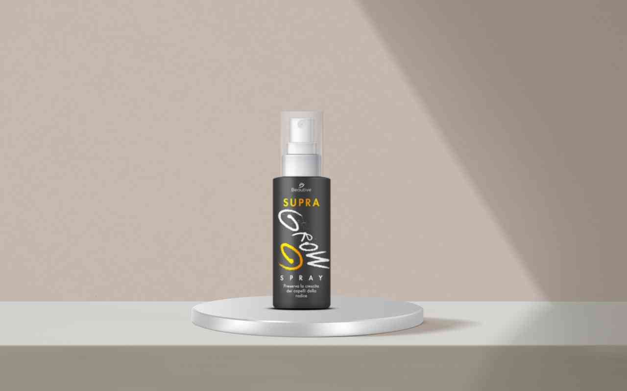Scopri supraGrow spray: stimola la ricrescita naturale dei capelli in modo efficace