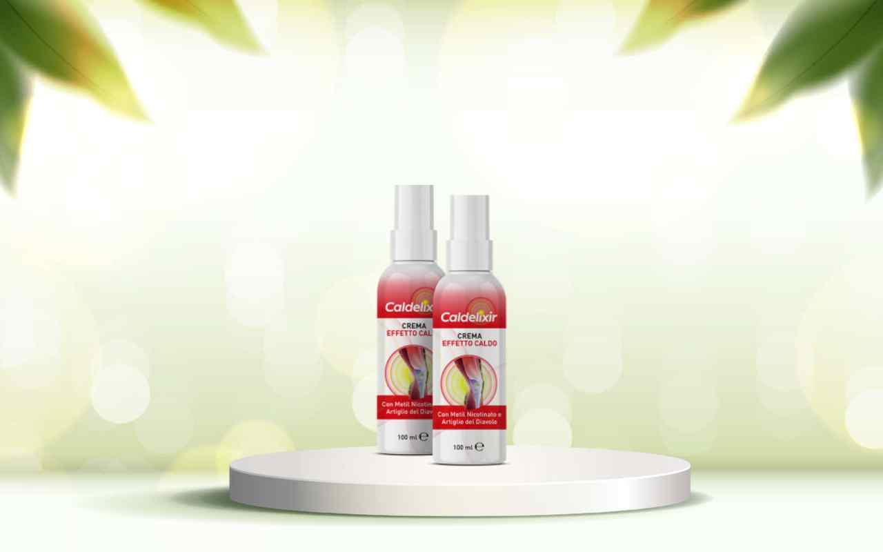 Scopri Caldelixir: la crema riscaldante che elimina dolori e rigidità subito
